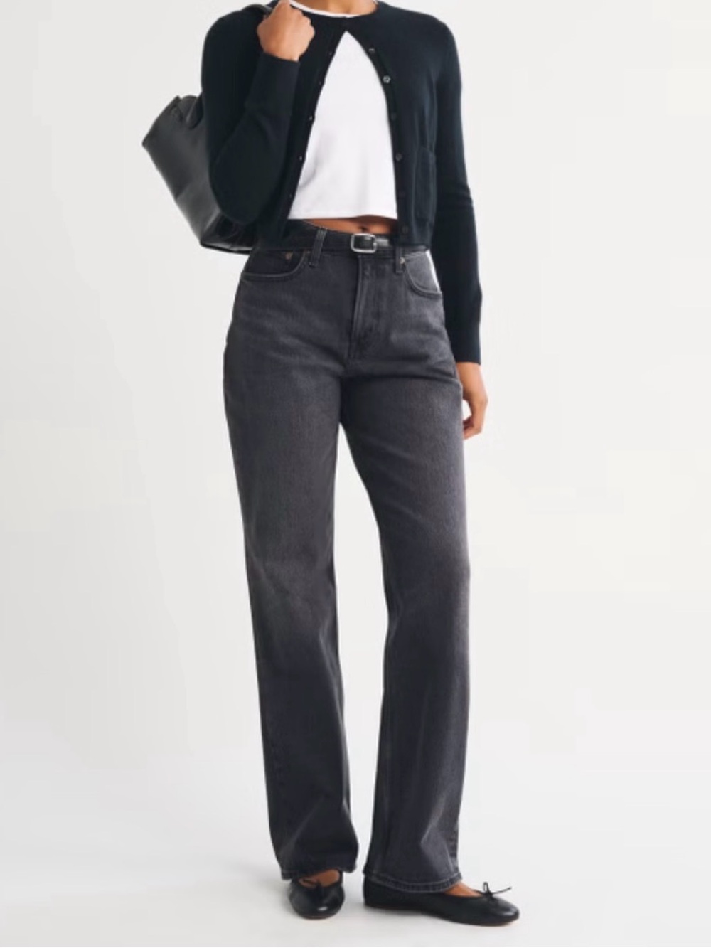 A&F The '90s Relaxed Jean High Rise curve love
